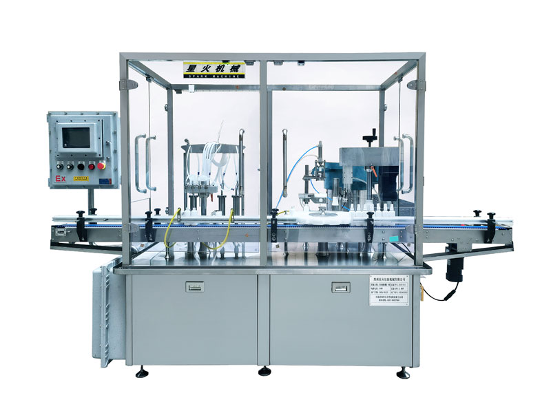 口服液自动灌装旋盖一体机