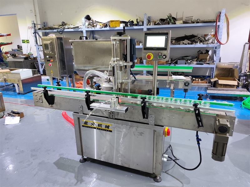 全自动耗油单头膏体灌装机